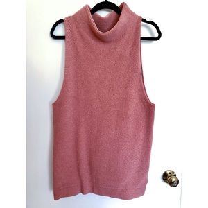 Free People sleeveless turtleneck sweater